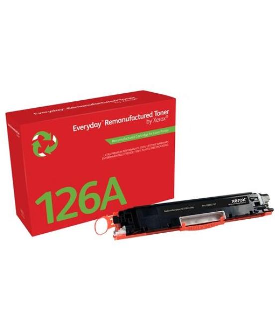 Xerox everyday remanufactured toner negro para hp laserjet 1025 - ce310a