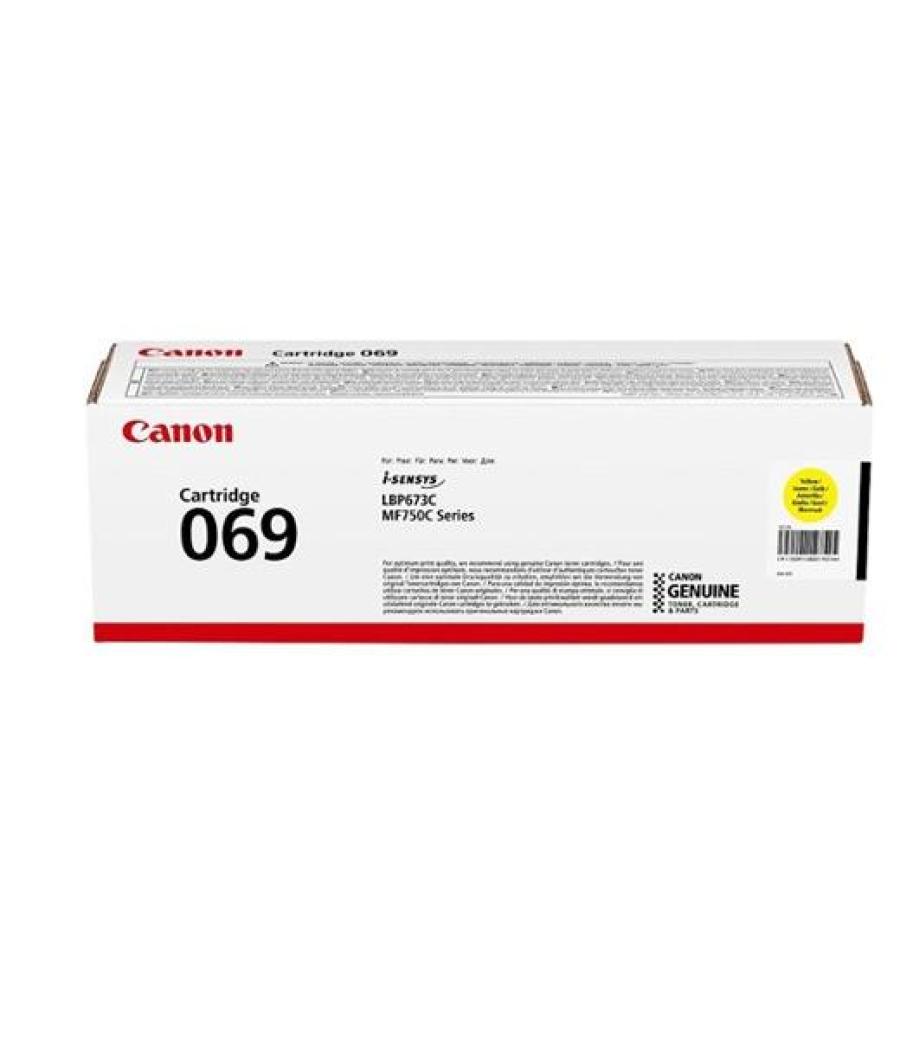 Canon toner amarillo i-sensys mf 752/752cdw/754/754cdw - lbp 673/673cdw - 069y