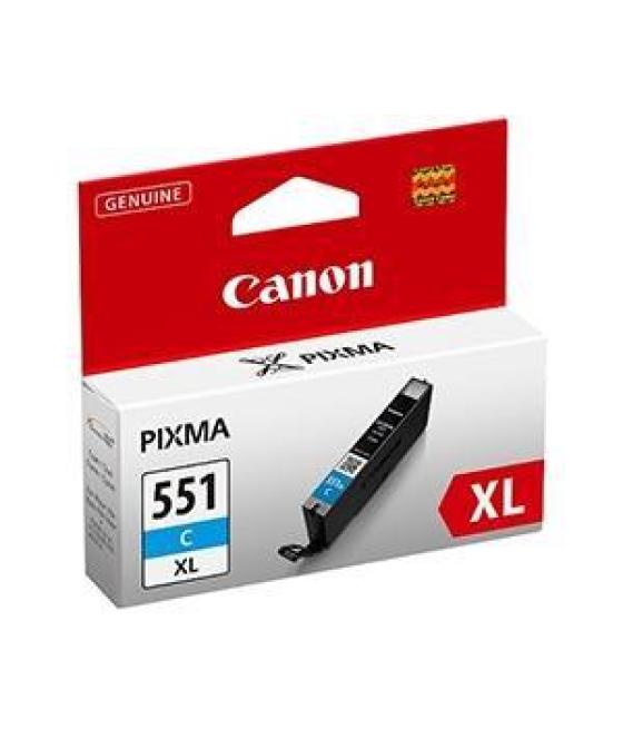 Canon tinta cian mg 5450/6350/6400 - ip 7250 - cli 551xlc