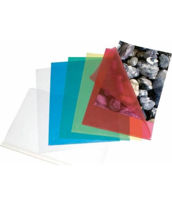 Grafoplas dossier uñero pp 110 micras folio transparente -100und-
