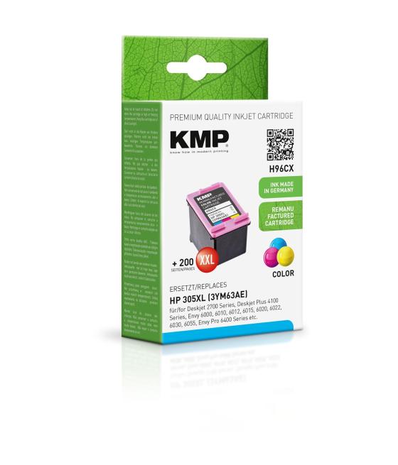 Tinta kmp tricolor hp deskjet2700 series, deskjet plus 4100 series, envy 6000, 6010, 6012, 6015, 6020, 6022, 6030, 6055, envy pr