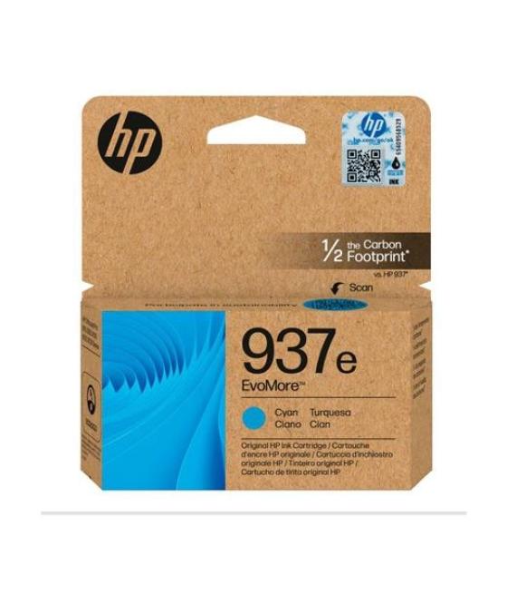 Hp tinta cian officejet pro 9110, 9120, 9130, 9720, 9730 - nº937e (alta capacidad xl)