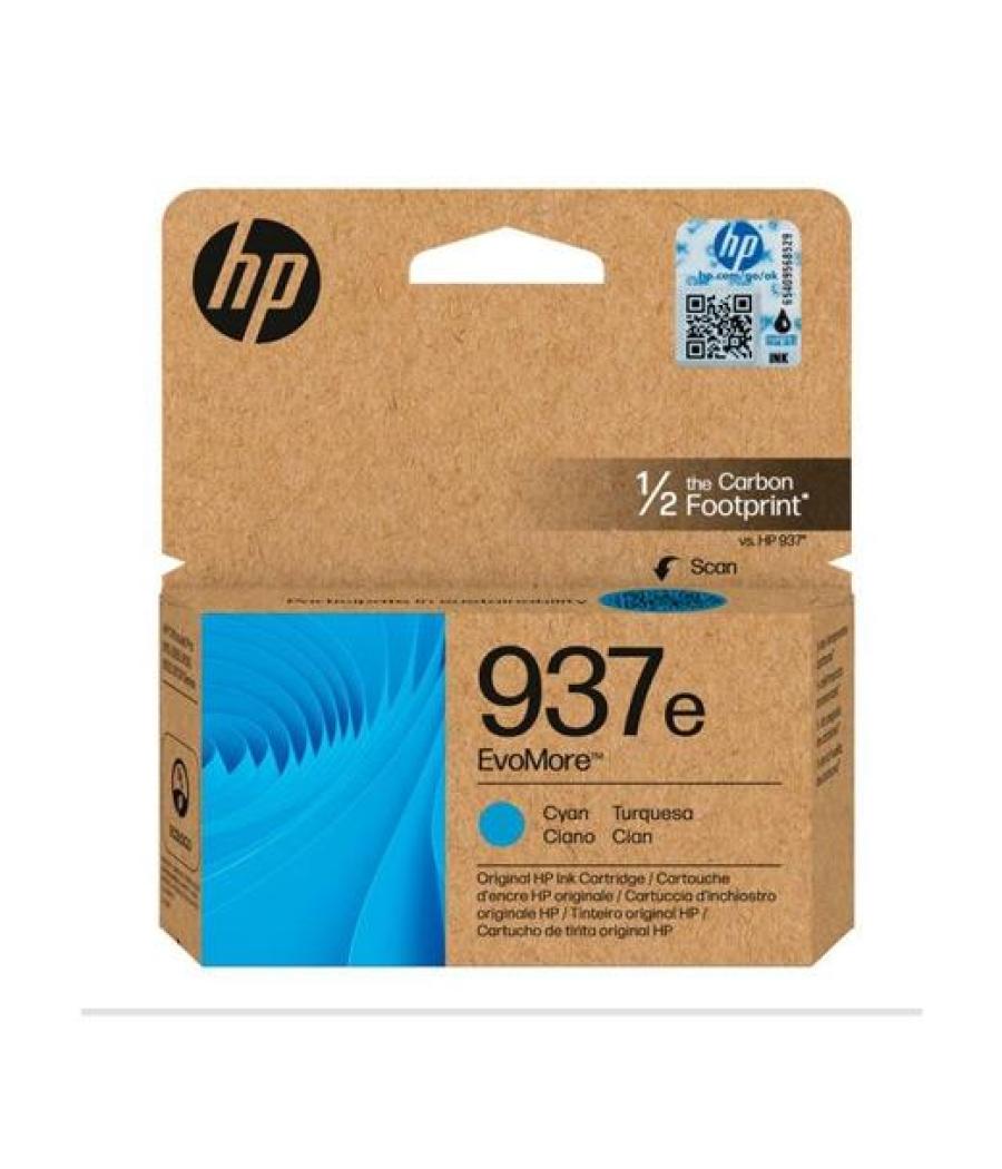 Hp tinta cian officejet pro 9110, 9120, 9130, 9720, 9730 - nº937e (alta capacidad xl)