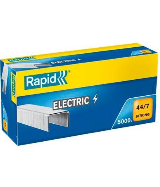 Rapid grapas strong electric 44/7 galvanizadas -caja de 5000-
