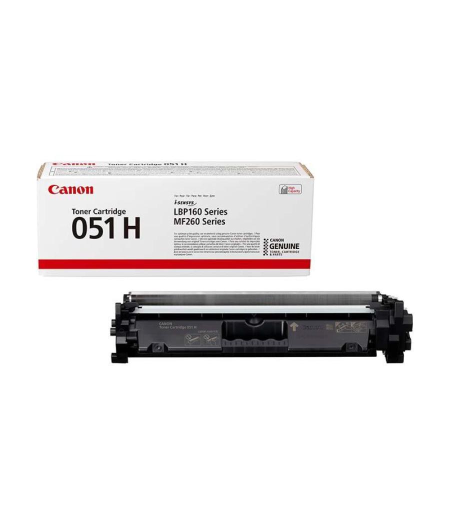 Canon toner negro i-sensys mf 260/264/267/269 - lbp 160/162 - 051h