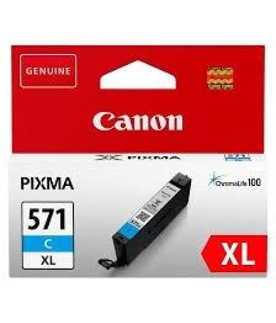 Canon tinta cian mg 5750/6850/7750 - cli 571xlc