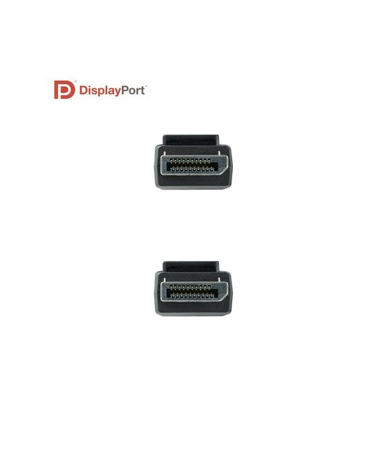 Nanocable 10.15.2501 cable DisplayPort 1 m Negro - Imagen 4
