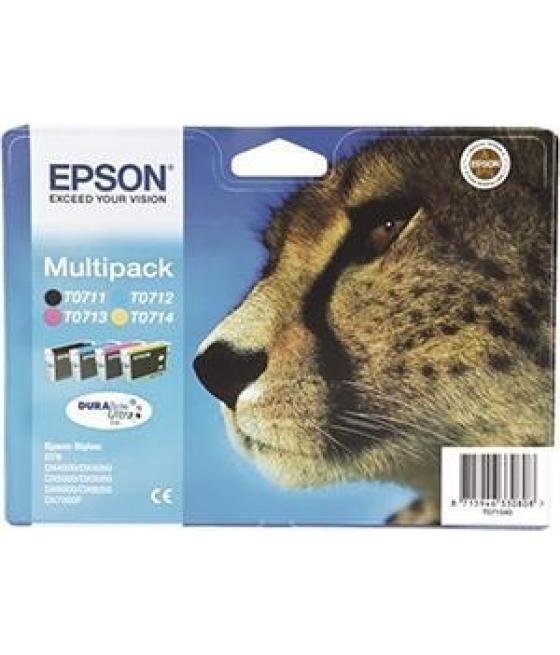 Epson bk / c / m / y stylus d-78/92/120 dx-4000/5000/6000/7000f (t0711 t0712 t0713 t0714)