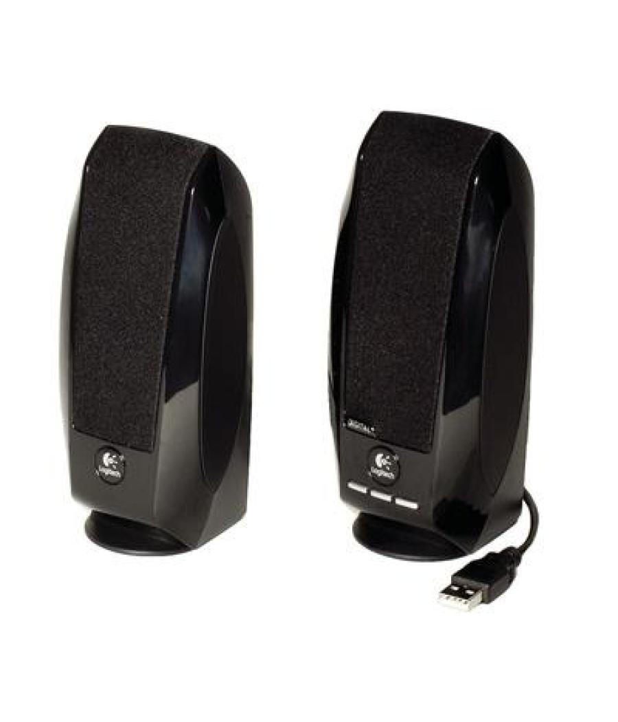 Logitech altavoces estereo compactos s150 usb negro