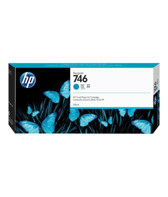 Hp tinta cian desingjet z6 z9 - nº 746