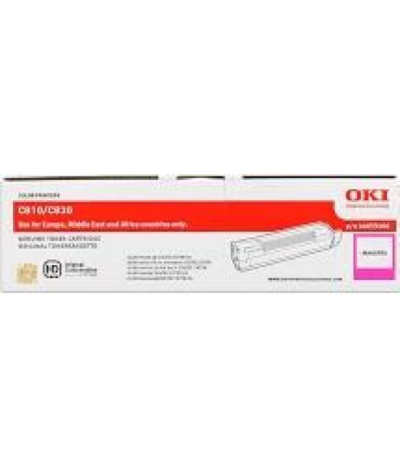 Oki toner magenta c810/c830 (8.000 copias)