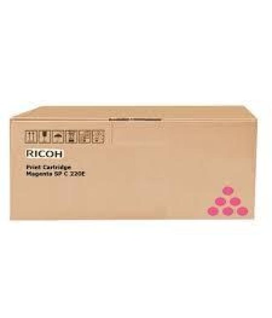 Ricoh tóner magenta corta duración sp c250e