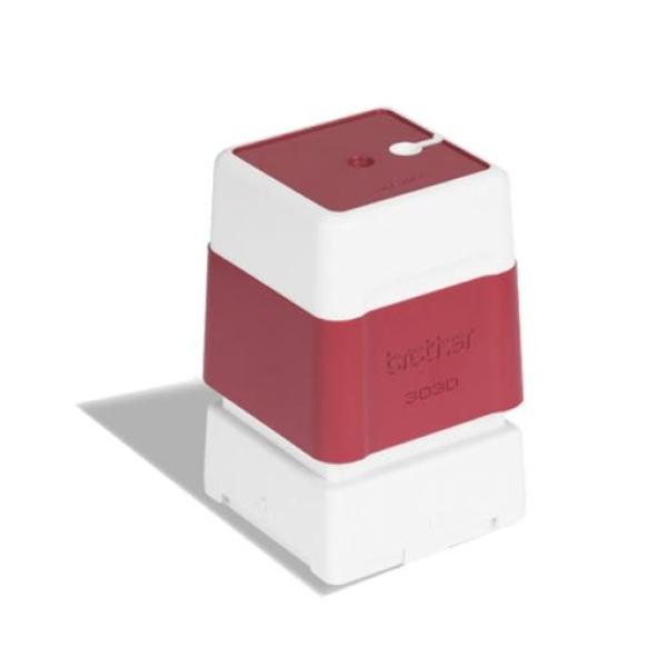 Brother montura de sello rojo de 30mmx30mm (unidad)