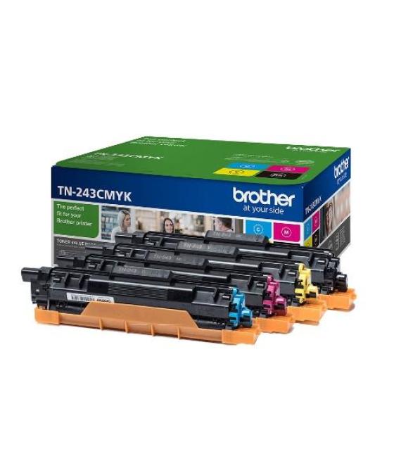 Brother toner bk/c/m/y hl-l3210cw/l3230cdw/l3270cdw - dcp-l3510cdw/l3550cdw - mfc-l3710cw/l3750cdw/l3770cdw - pack 4 colores