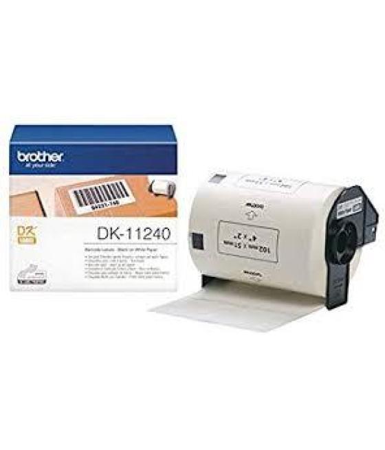 Brother etiquetas precortadas de transferencia térmicas 102x51mm (600 etiquetas)