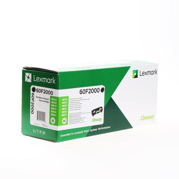 Lexmark toner retornable negro mx310, mx410de, mx510de, mx511de, mx511dhe, mx511dte, mx611de, mx611dhe, mx611dte