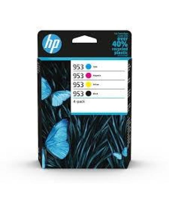 Hp tinta bk, c, m, y, officejet pro 7700, 8200, 8700 series - nº 953 *pack de 4*