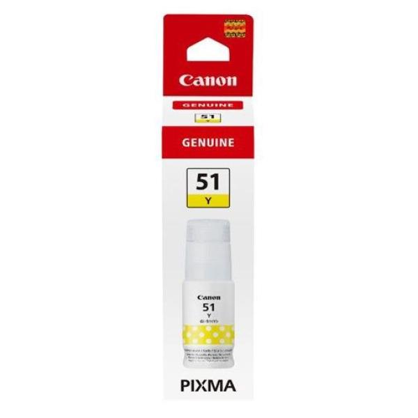 Canon bote tinta amarillo pixma g 1520/2520/3520/3560 - gi 51y