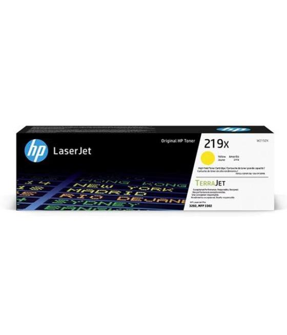 Hp toner amarillo laserjet pro 3202 printer, hp laserjet mfp 3302 printer - 219x