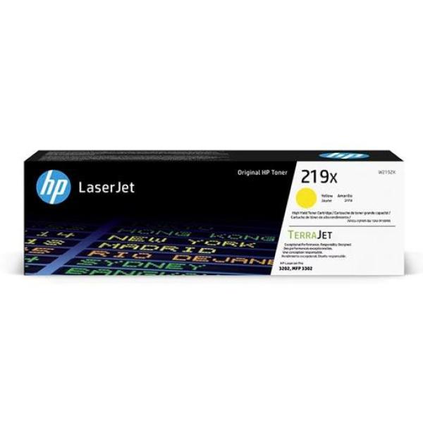 Hp toner amarillo laserjet pro 3202 printer, hp laserjet mfp 3302 printer - 219x