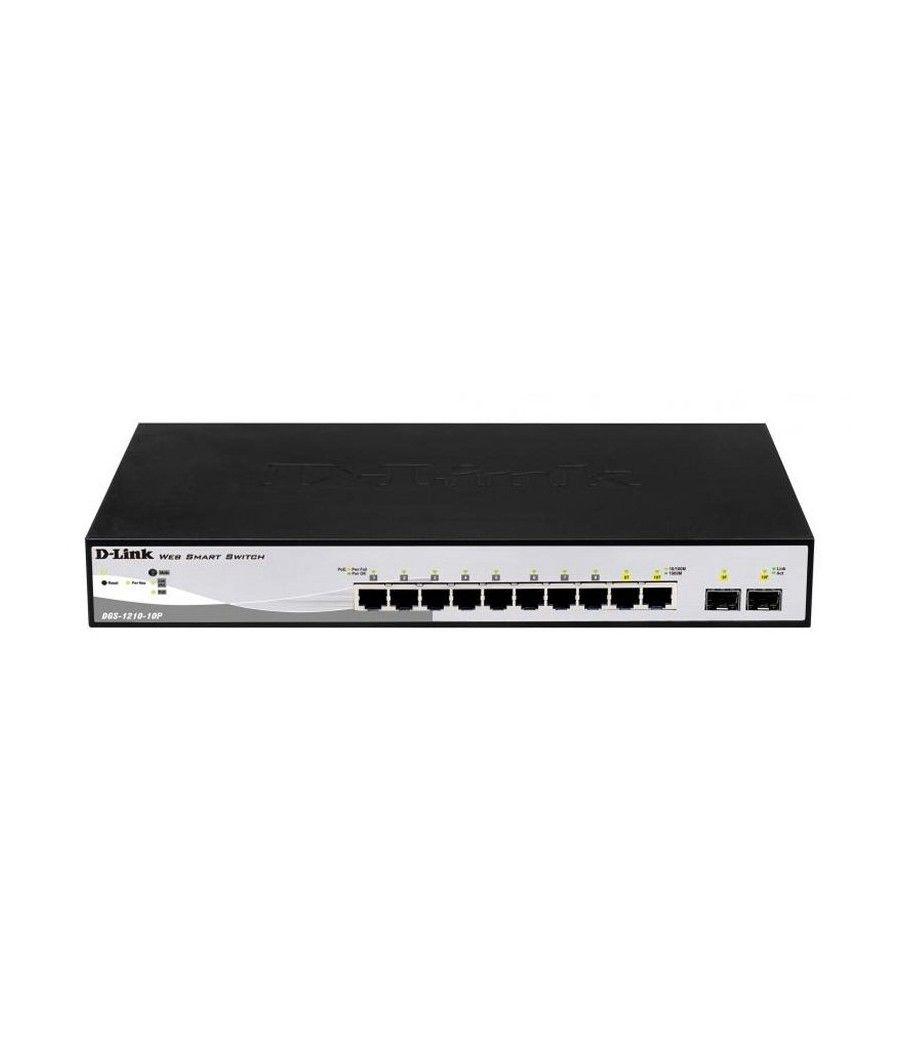 D-Link DGS-1210-10P Switch 8xGB PoE 2xSFP - Imagen 3