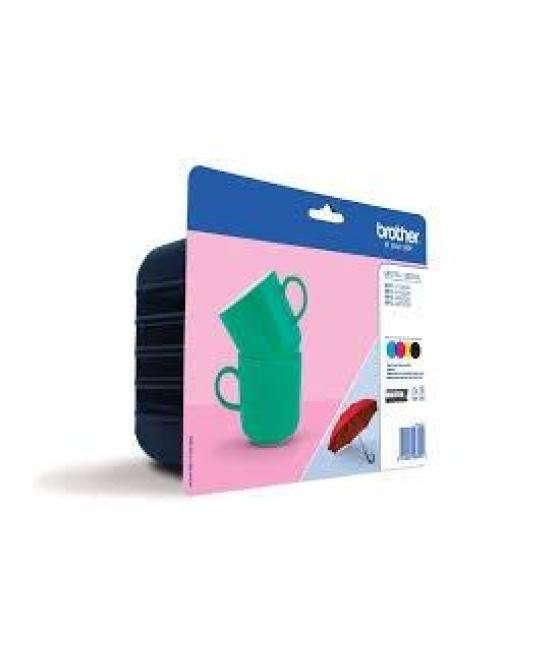 Brother tinta bk/c/m/y/b dcp-j4120dw- mfc-j4420dw/j4620dw - pack 4 colores