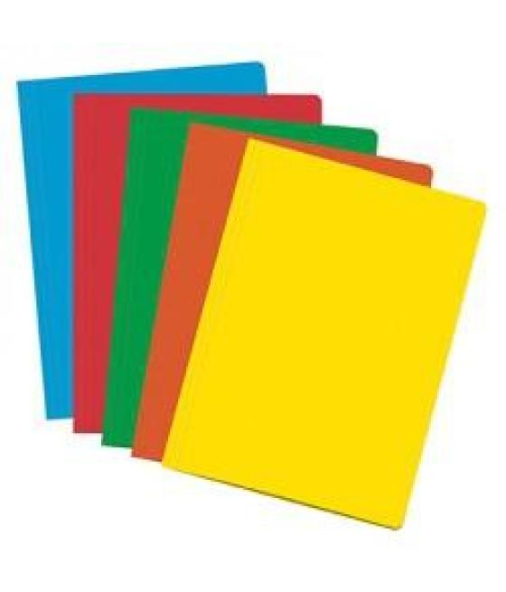 Dohe subcarpeta cartulina surtido colores intenso a4 fastener 180gr -50u-