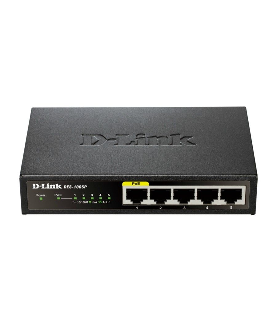 D-Link DES-1005P Switch 5x10/100Mbps 1xPoE - Imagen 5