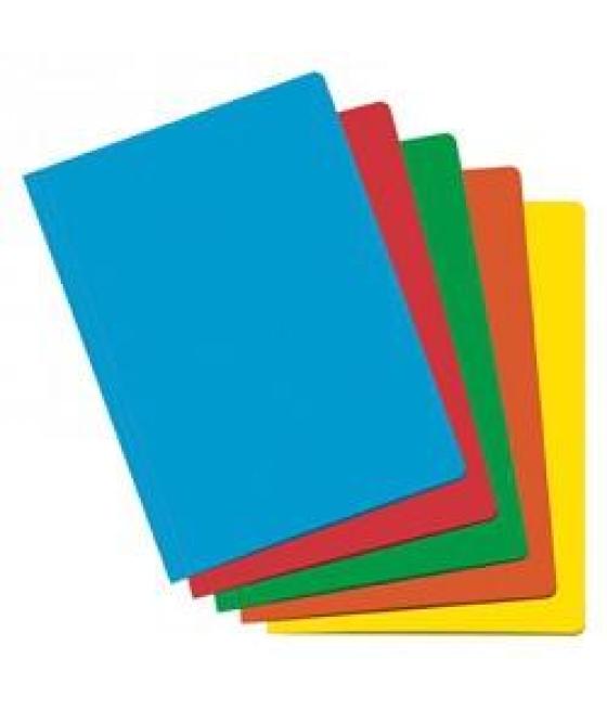 Dohe subcarpeta cartulina surtido colores intenso folio fastener 180gr -50u-