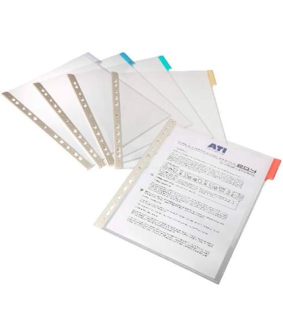 Durable funda de clasificador function panel a4 plástico pack de 5 transparente