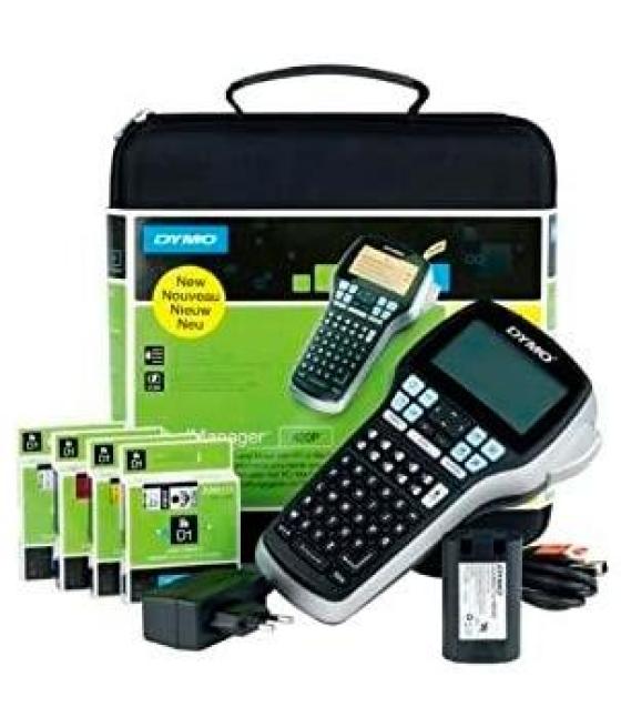 Dymo kit maletin impresora de etiquetas lm 420p, teclado: abc