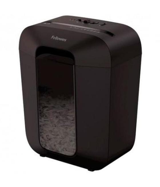 Fellowes destructora manual lx45 corte en partículas 4x37mm negro