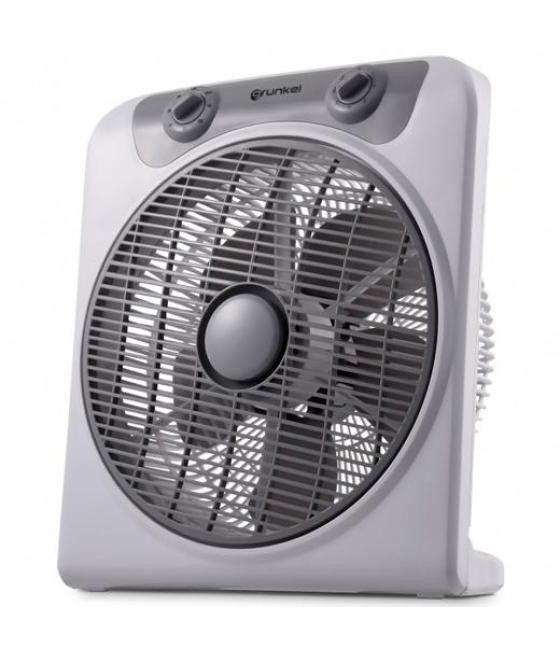 Grunkel ventilador de suelo 50w 3 velocidades c/temporizador gris