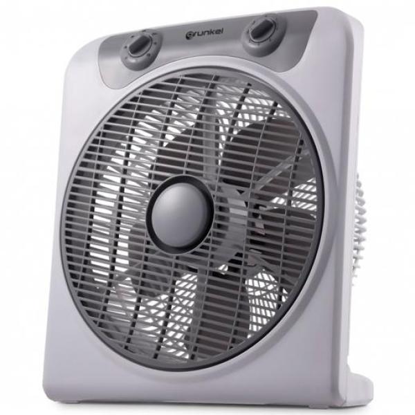 Grunkel ventilador de suelo 50w 3 velocidades c/temporizador gris