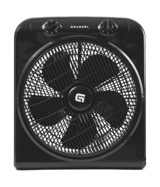 Grunkel ventilador de suelo 50w 3 velocidades c/temporizador negro
