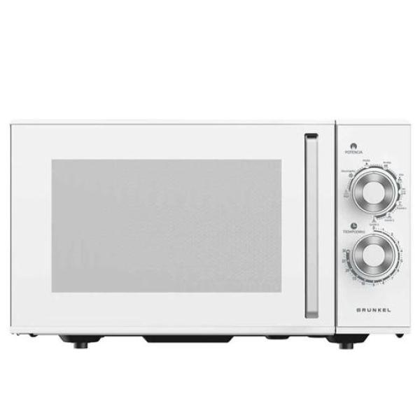 Grunkel microondas con grill 800w 25l blanco