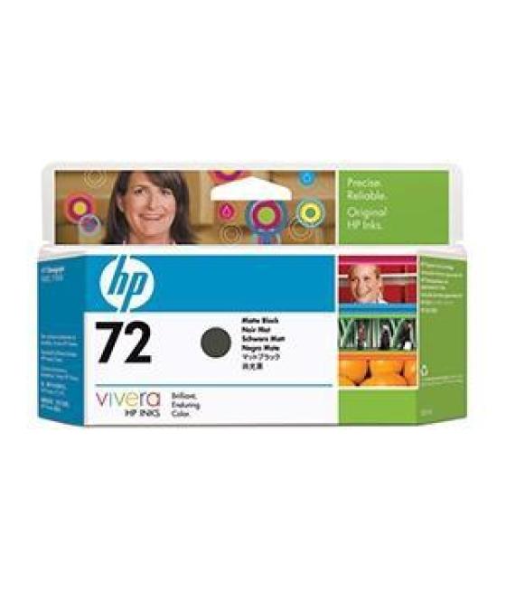 Hp tinta negro mate designjet t610/1100 - nº72