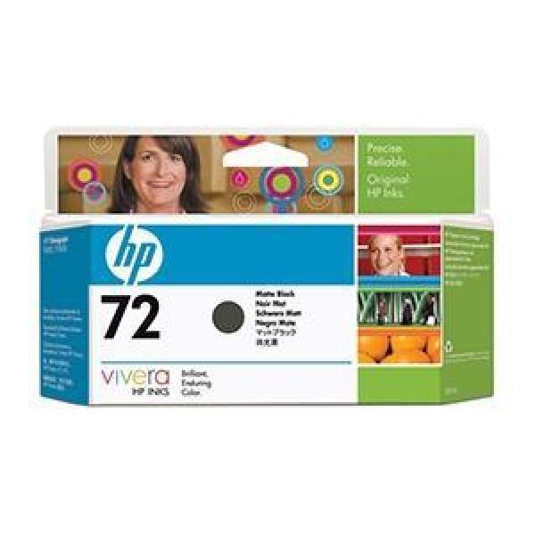 Hp tinta negro mate designjet t610/1100 - nº72