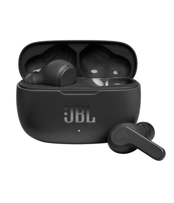 Jbl auriculares inalámbricos bluetooth con microfono negro