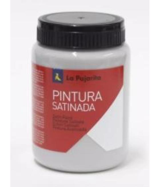 La pajarita témpera escolar bote de 35ml satinada gris l-40