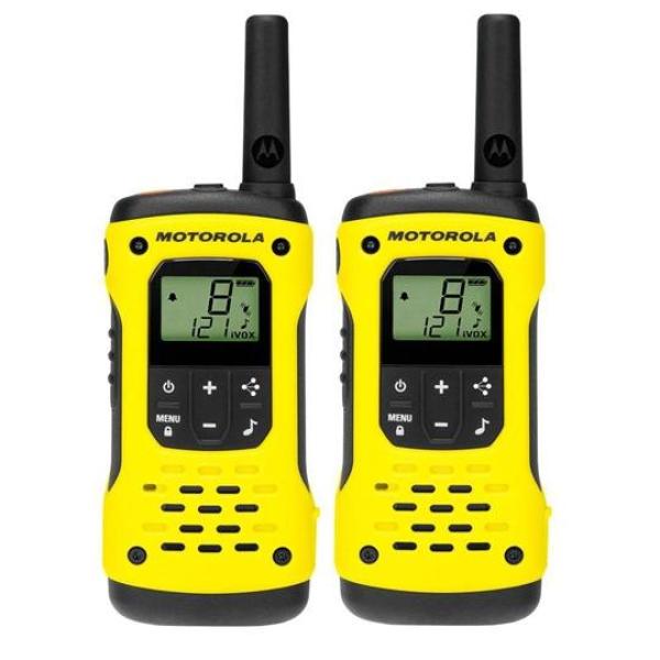 Motorola walkie talkie t92 amarillo