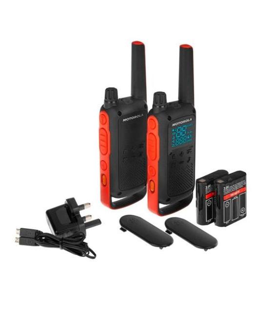 Motorola walkie talkie t82 negro