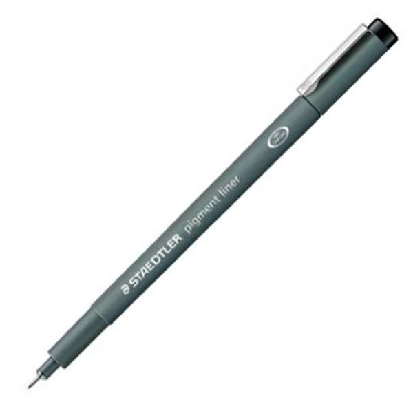 Staedtler rotulador calibrado pigment liner 0.1mm negro