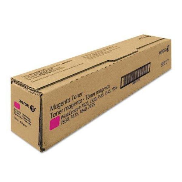 Xerox toner magenta para workcentre 7525/7530/7535/7545/7556/7830/7835/7845/7855