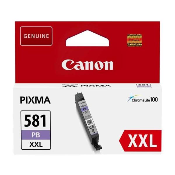 Canon tinta cian photo pixma ts 615x/815x/915x - tr 755x/855x - cli 581xxlpb