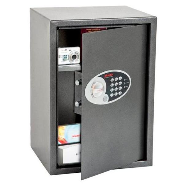 Phoenix caja de seguridad vela home&office 500x350x310mm 51l cerradura electrónica grafito
