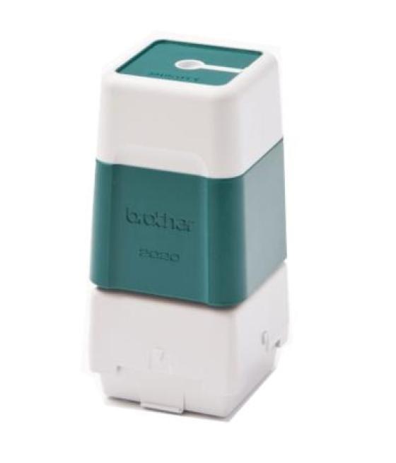 Brother montura de sello verde de 20mmx20mm (unidad)