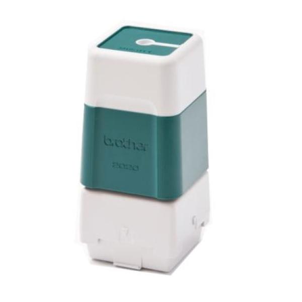 Brother montura de sello verde de 20mmx20mm (unidad)