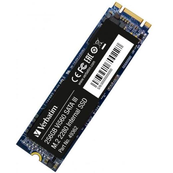 Verbatim disco vi560 s3 m.2 ssd 256gb interno sata iii