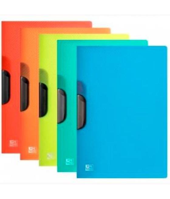 Oxford dossier pp urban pinza plástico a4 colores surtidos